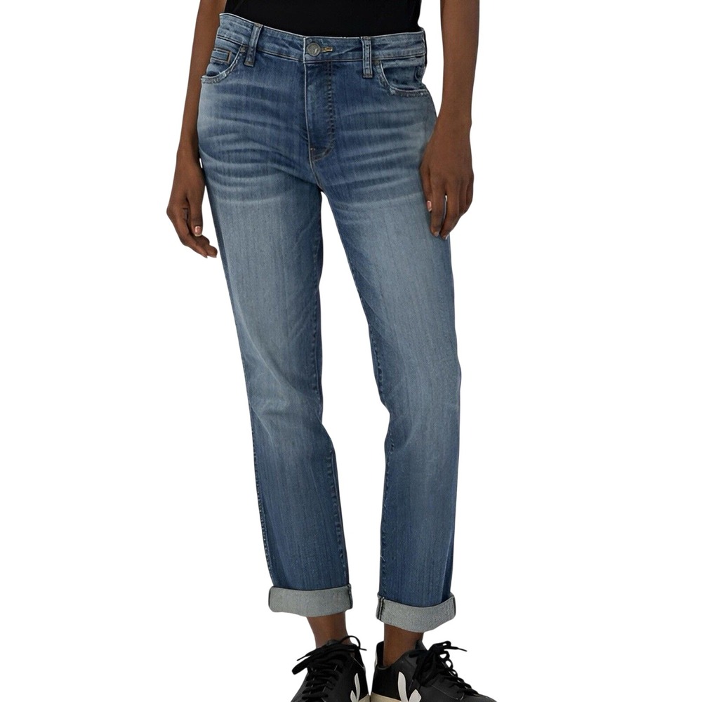 Kut From The Cloth Jeans Womens Catherine High‎ Rise Fab AB Size 2